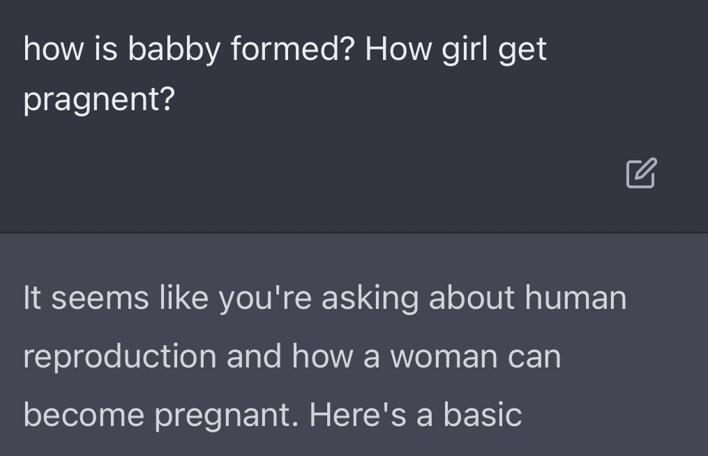 how is babby formed? How girl get pragnent?

Answer: It seems like you're asking about human reproduction and how a woman can become pregnant. Here's a basic